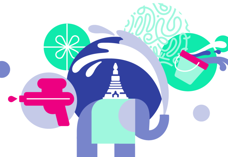 ส่งพลังแห่งความสุขในวันปีใหม่ไทยนี้
